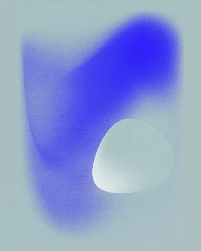 Grainy blue gradient abstract, minimal, abstract, cool