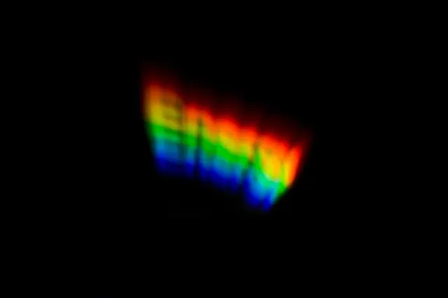 Rainbow Gradient Text on Black