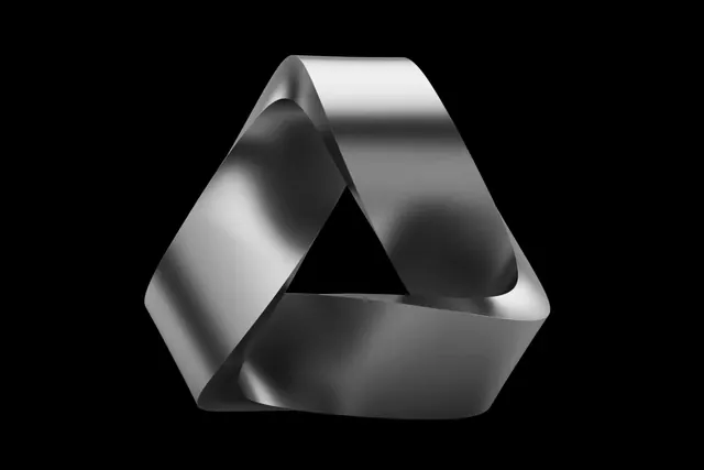 Metallic Triangular Loop