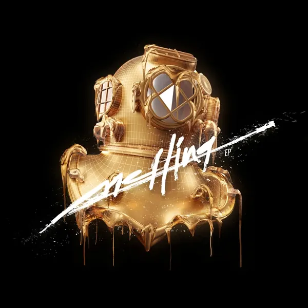 Golden Liquid Astronaut