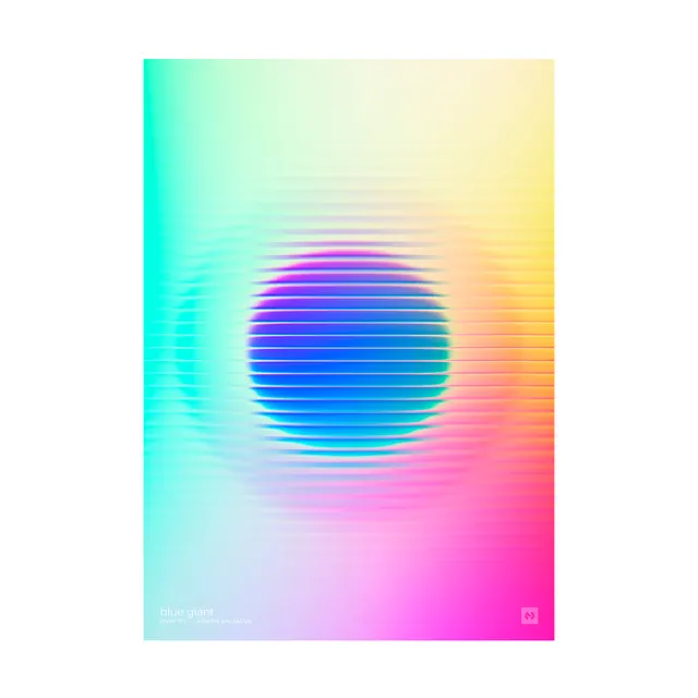 Gradient sphere composition, gradient-heavy, geometric, vibrant
