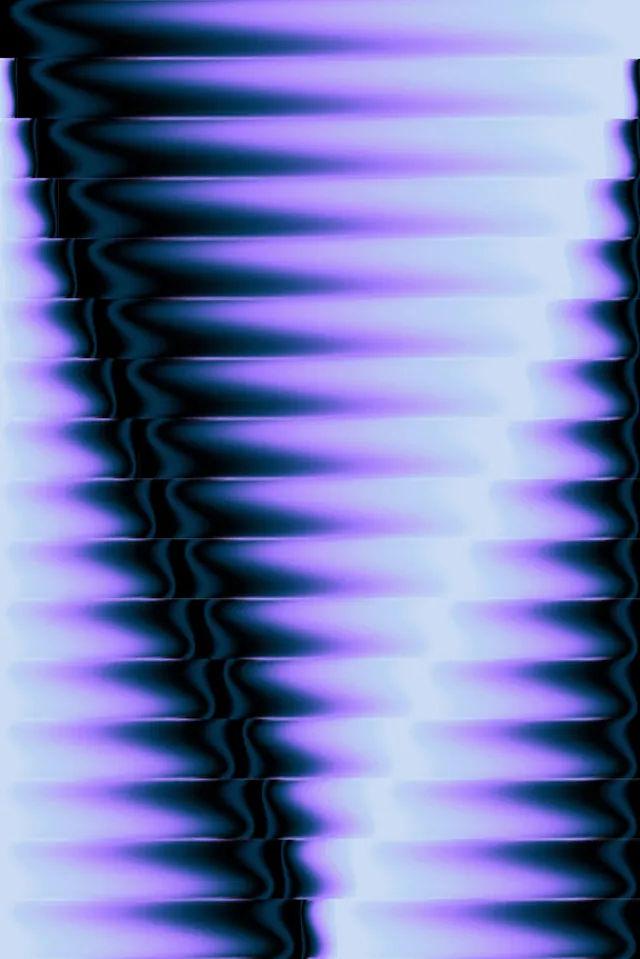 Abstract Purple Gradient Wave