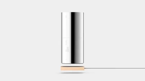 Minimalist Cylindrical Product Render