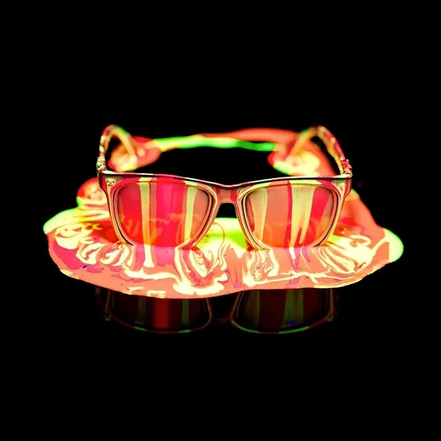 Neon Fluid Sunglasses