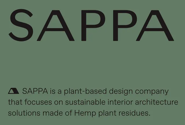 SAPPA hemp-design sans specimen, minimal, organic, light