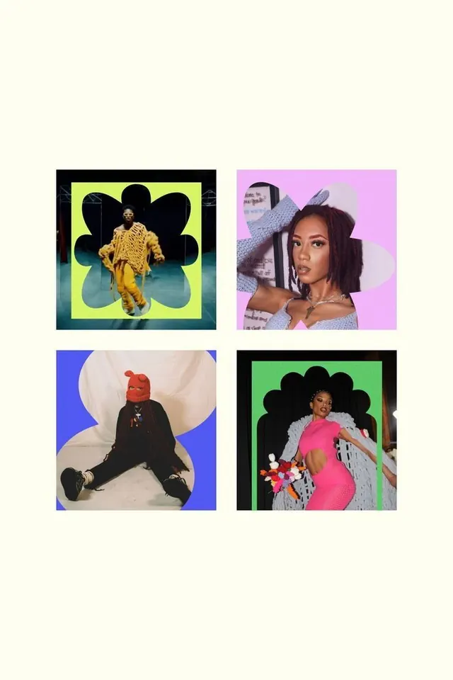 Editorial playful collage, editorial, playful, light