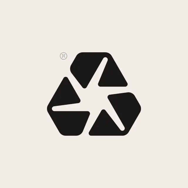 Minimal geometric abstract graphic, minimal, geometric, dark