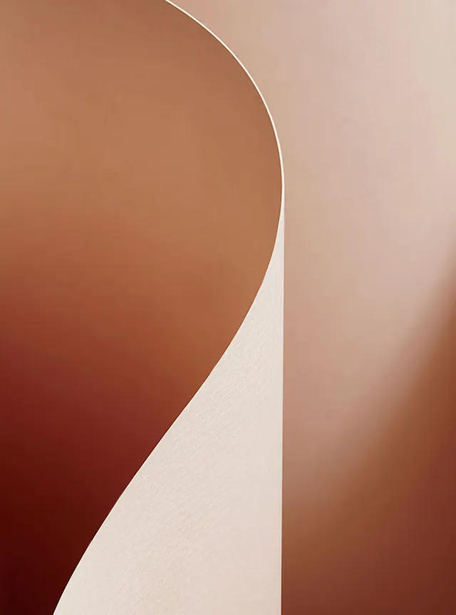 Abstract Curved Gradient Composition