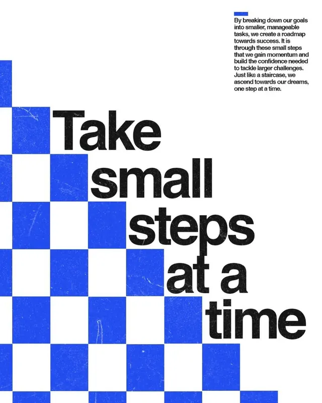 Swiss checkerboard motivational poster, geometric, swiss, light
