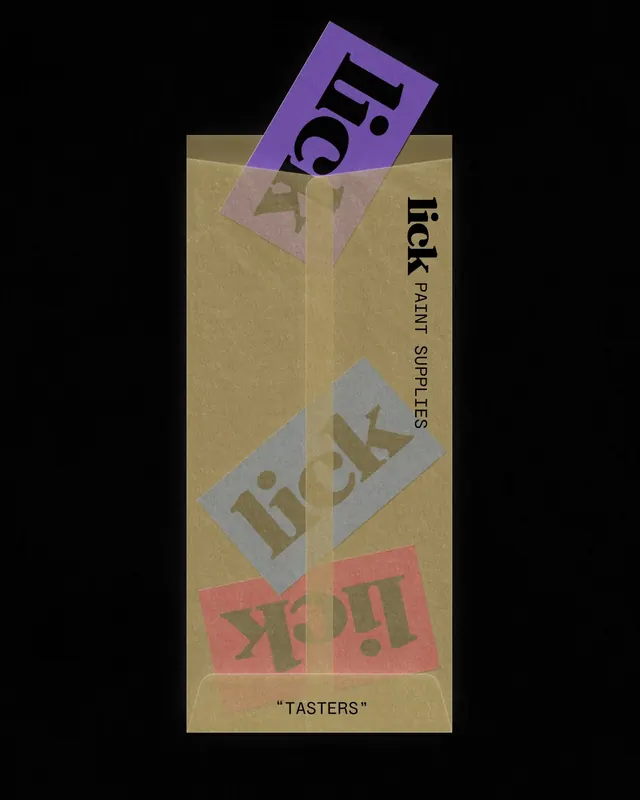 Retro layered paint-supplies label, retro, geometric, light