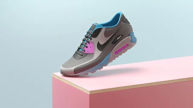 Futuristic Sneaker 3D Render