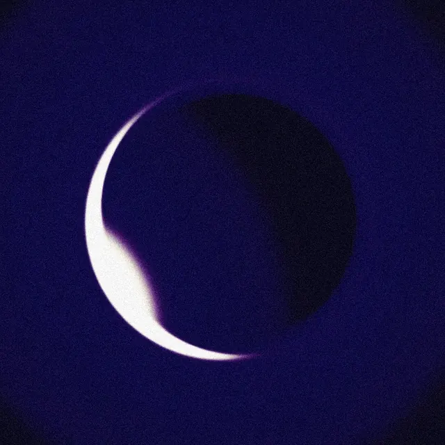 Abstract Lunar Crescent