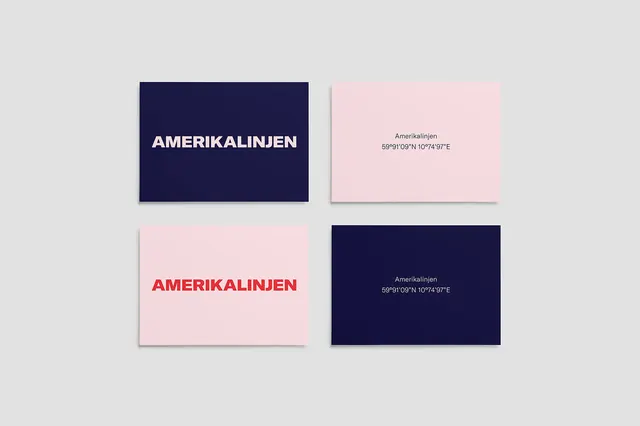 Minimalist card system with dual-color branding, minimalist, swiss, light