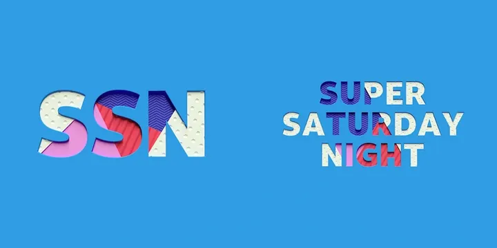 Bold 3D type on vibrant blue, 3d-render, gradient-heavy, vibrant