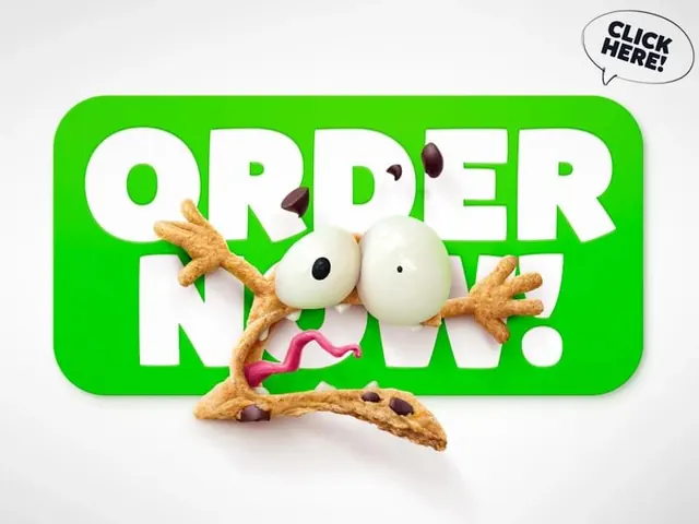 Order Now 3D Graphic