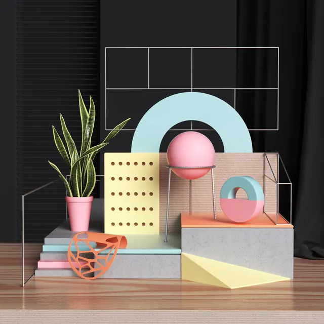 Geometric 3D Composition