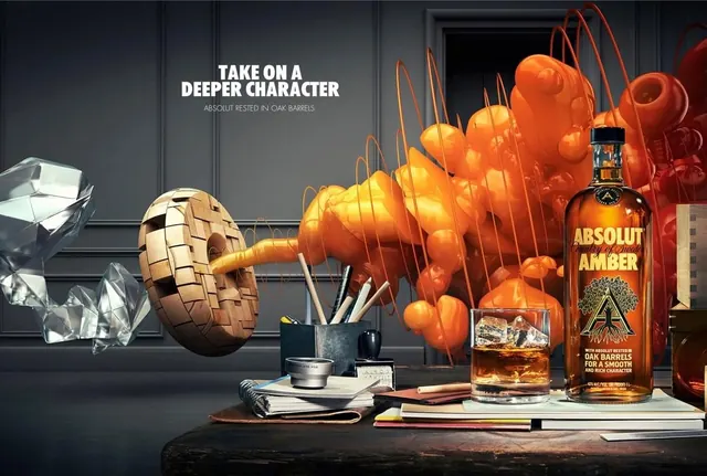 Absolute Amber Product Display