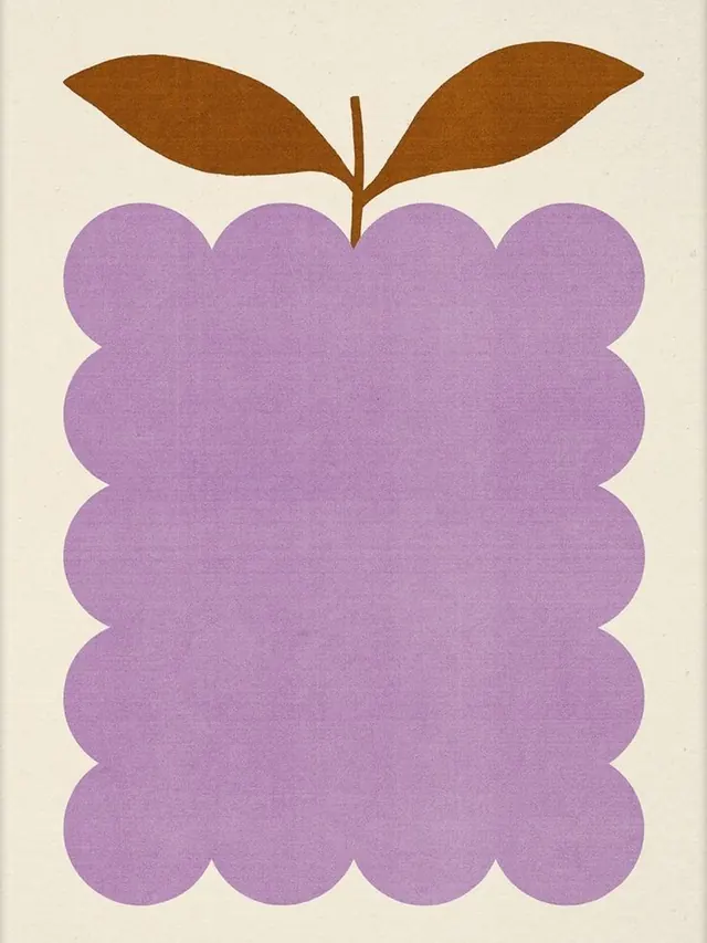 Minimal organic abstract graphic, minimal, organic, muted