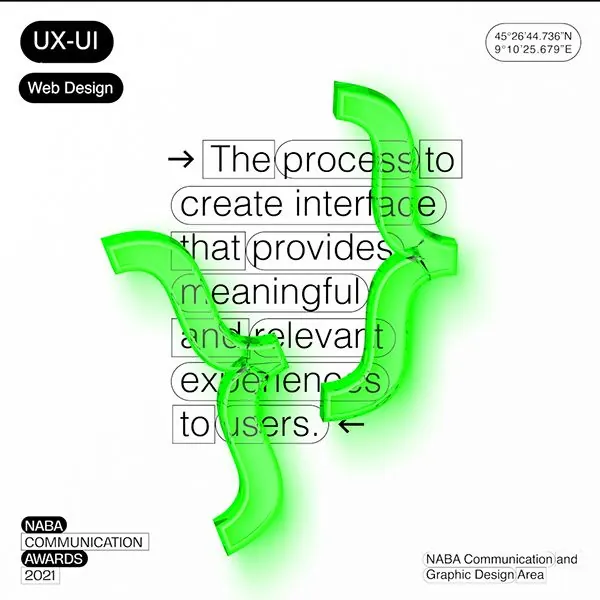 Glowing organic form with concept text, organic, minimal, light