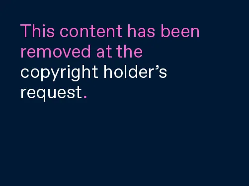 Unavailable content, dark