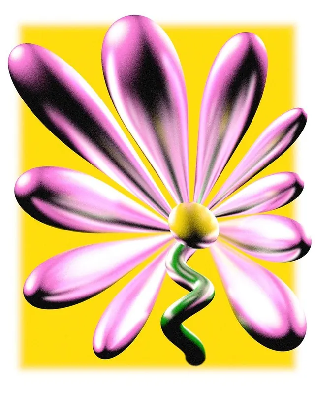 Abstract playful abstract graphic, abstract, playful, vibrant