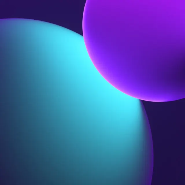 Abstract gradient sphere blobs, abstract, gradient-heavy, dark