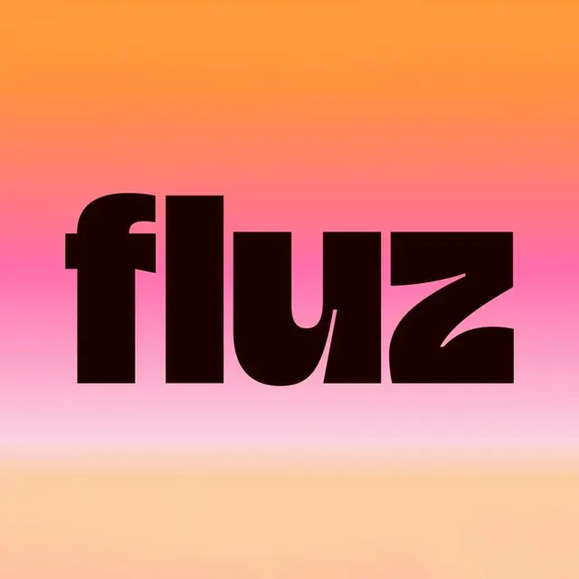 Neon gradient bold display typography, playful, gradient-heavy, neon