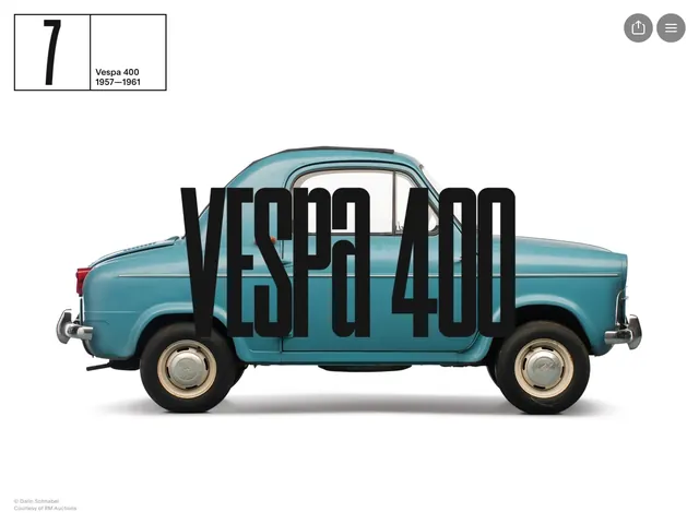Vintage Car Typography Layout