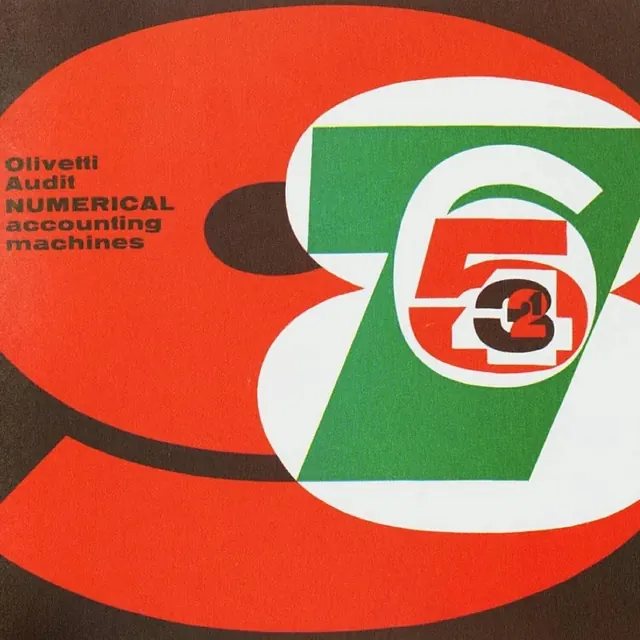 Vintage modernist branding with geometric forms, retro, geometric, vibrant
