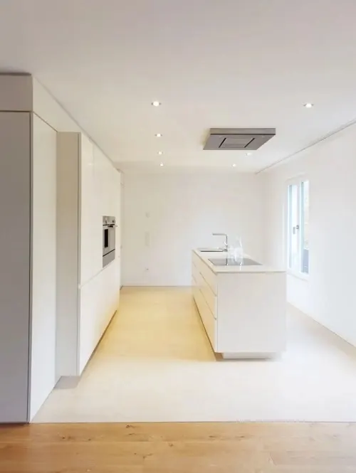 Minimalist Kitchen Interior, minimal, light-mode, light
