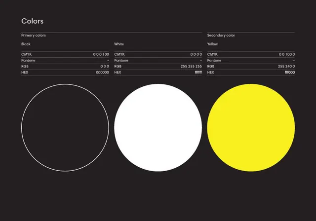Sports brand guidelines cover, editorial, geometric, vibrant