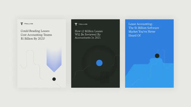 Three-card fintech layout with mixed palettes, corporate-clean, minimal, light