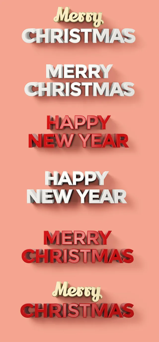 Christmas Assets & Mock Ups -For2016, minimal, playful, light
