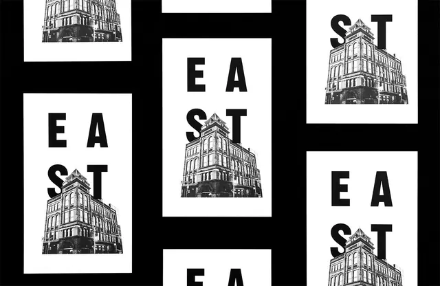 Broadview Hotel branding identity, minimal, monochrome, monochrome