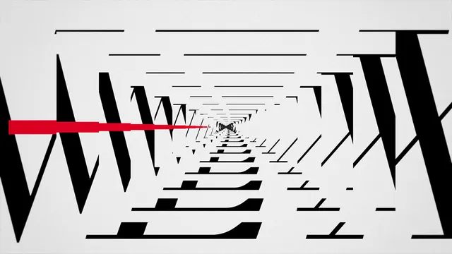 Abstract Geometric Perspective, minimal, brutalist, high-contrast