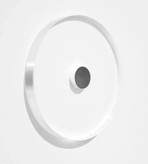 Concentric Circle Graphic, minimal, geometric, monochrome
