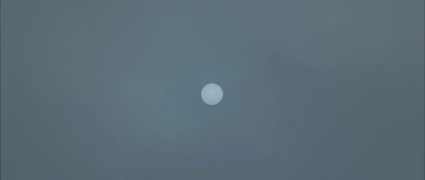 Minimalist Circular Light Element, minimal, monochrome, muted