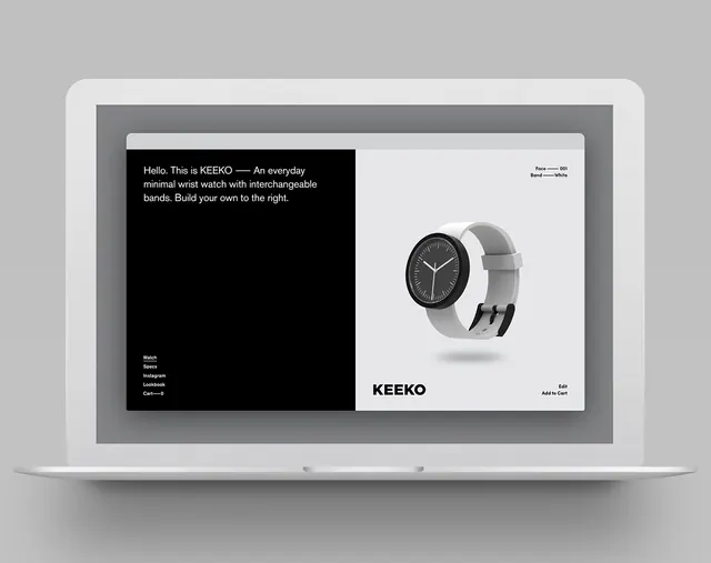 KEXKO Product Showcase, minimal, corporate-clean, high-contrast