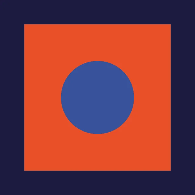 Geometric Concentric Squares, minimal, geometric, high-contrast