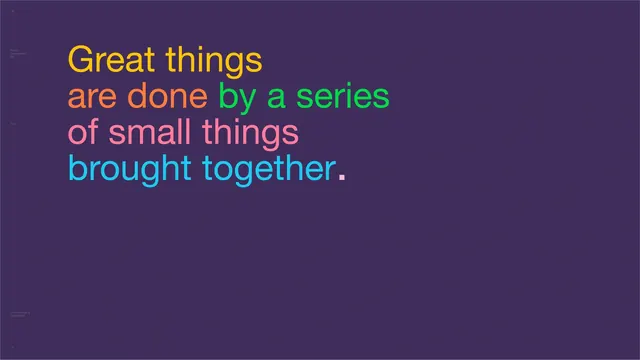 Typography Quote Graphic