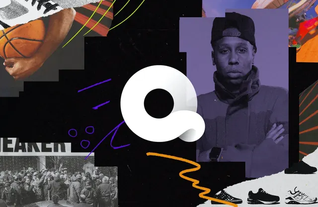 Collage Identity Spread, maximalist, brutalist, dark