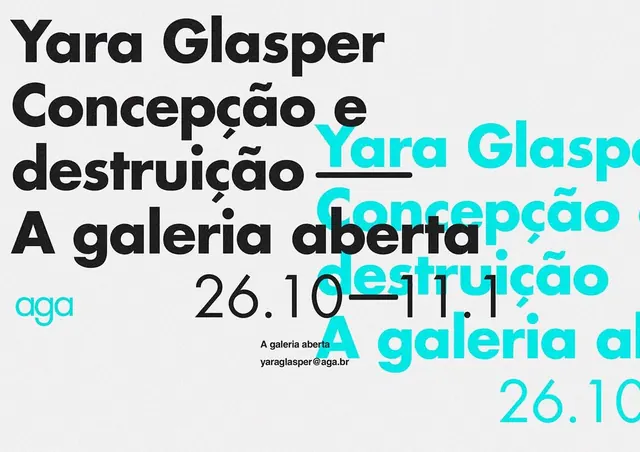 Yara Glasper Typography Layout, swiss, minimal, high-contrast