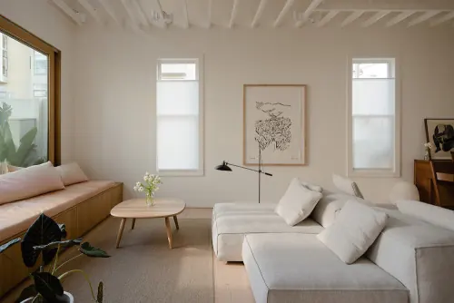 Minimalist Interior Living Space, minimal, light-mode, light
