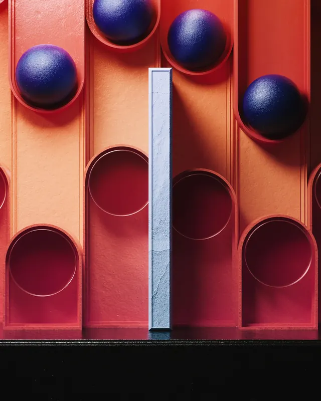 Abstract Geometric Composition, geometric, minimal, vibrant