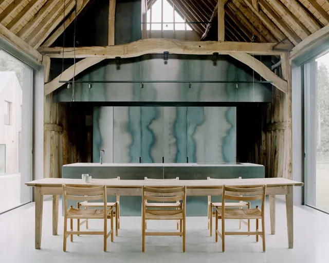 Rustic Interior with Modern Accents, organic, minimal, earthy