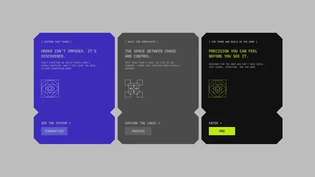 Blue and Black Identity Cards, minimal, corporate-clean, high-contrast