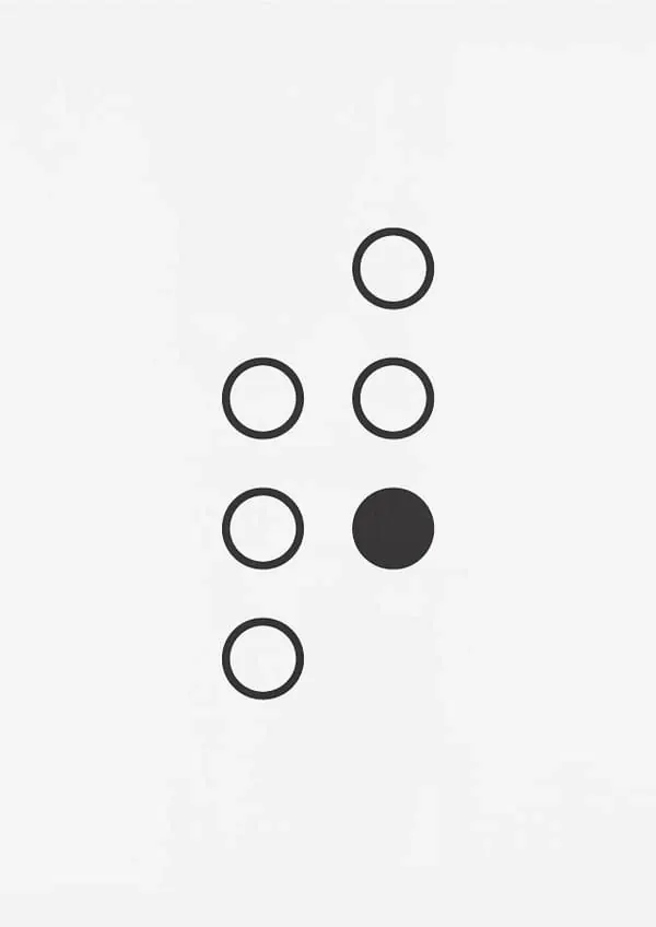 Geometric Dot Arrangement