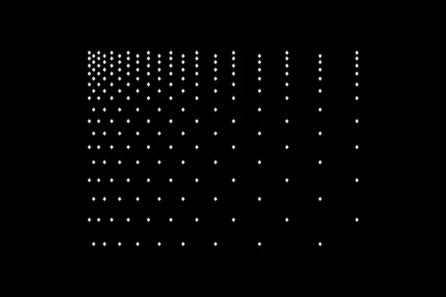 Dot Grid Pattern, minimal, geometric, monochrome