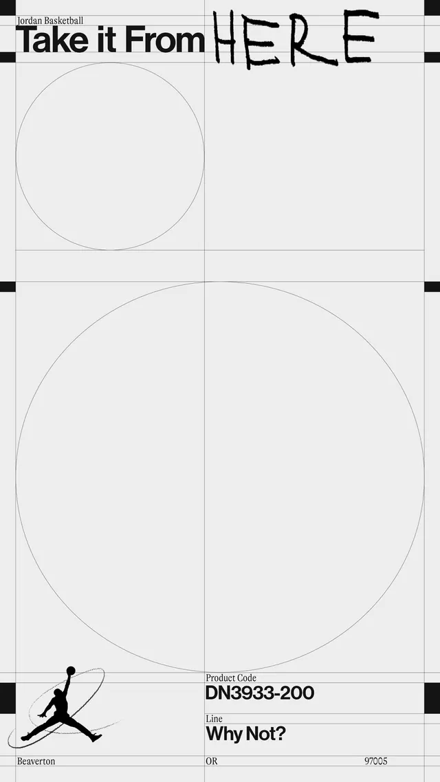 Take it From HERE Layout, swiss, minimal, monochrome