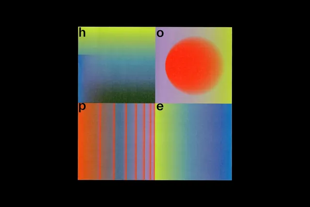 Abstract Gradient Grid, gradient-heavy, geometric, vibrant